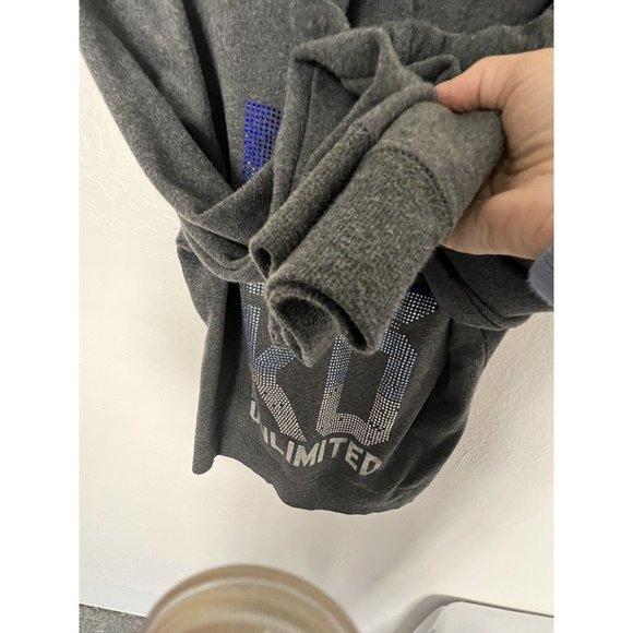 ECKO red zip up rhinestone hoodie Size XL - Picture 3 of 8